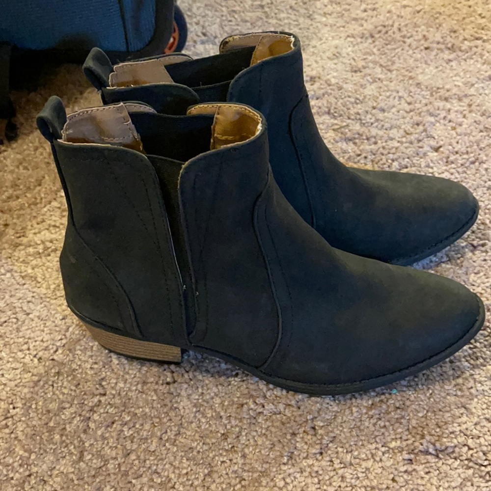 Black booties